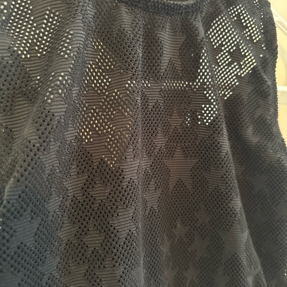 ADAM SELMAN SPORT Mesh Star Bra Women’s Small Black - Picture 4 of 5